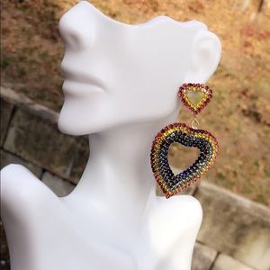 Heart earrings